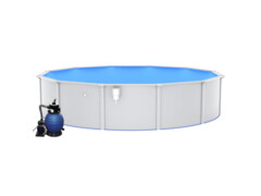  Bazén s pískovým filtračním čerpadlem 550 x 120 cm