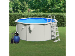  Bazén s pískovým filtračním čerpadlem a žebříkem 300 x 120 cm