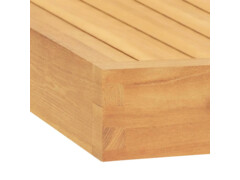  Servírovací podnos 70 x 70 cm masivní teakové dřevo