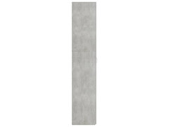  Botník betonově šedý 80 x 35,5 x 180 cm dřevotříska