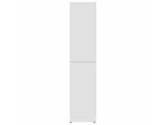  Botník bílý 80 x 39 x 178 cm dřevotříska