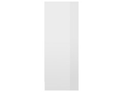  Botník bílý s vysokým leskem 31,5 x 35 x 90 cm dřevotříska