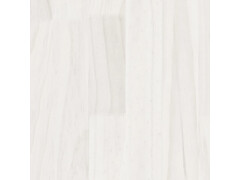  Zahradní truhlík bílý 70 x 70 x 70 cm masivní borovice