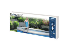 Bestway Bezpečnostní bazénové schůdky 4 stupně Flowclear 132 cm