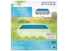 Intex Solární plachta na bazén modrá 488 x 244 cm polyethylen