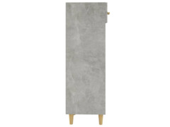  Botník betonově šedý 30 x 35 x 105 cm kompozitní dřevo