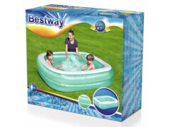 Bestway Bazén obdélníkový 201 x 150 x 51 cm modrý