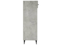  Botník betonově šedý 30 x 35 x 105 cm kompozitní dřevo