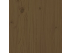  Lavice s botníkem medově hnědá 110x34x45 cm masivní borovice