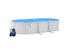 Bazén s pískovým filtračním čerpadlem 610 x 360 x 120 cm