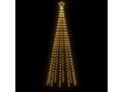  Vánoční strom s hrotem 310 teple bílých LED diod 300 cm
