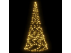  Vánoční stromek na stožár 200 teplých bílých LED diod 180 cm