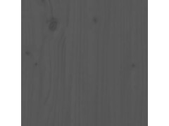  Stojan na dřevo šedý 110 x 35 x 108,5 cm masivní borovice
