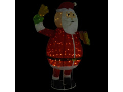  Dekorativní vánoční Santa Claus s LED luxusní tkanina 180 cm