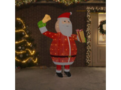  Dekorativní vánoční Santa Claus s LED luxusní tkanina 180 cm