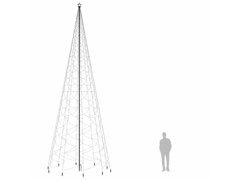  Vánoční stromek s hrotem 3 000 teple bílých LED diod 800 cm