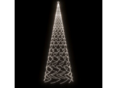  Vánoční stromek s hrotem 3 000 studených bílých LED diod 800 cm