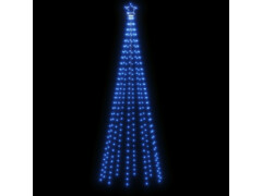  Vánoční strom s hrotem 310 modrých LED diod 300 cm