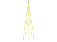  Vánoční stromek na stožár 310 teple bílých LED diod 300 cm