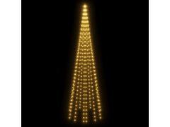 Vánoční stromek na stožár 310 teple bílých LED diod 300 cm