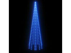 Vánoční stromek na stožár 310 modrých LED diod 300 cm