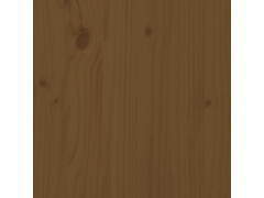  Stojan na dřevo medově hnědý 33,5x30x110 cm masivní borovice