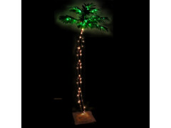  Palma s 96 teplými bílými LED diodami 180 cm