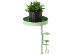 Esschert Design Stojan na rostliny se svorkou kulatý zelený S