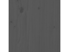  Truhlík šedý 110 x 110 x 27 cm masivní borové dřevo