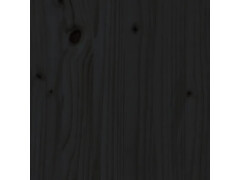 Truhlík černý 80 x 80 x 27 cm masivní borové dřevo