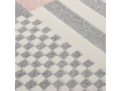  Dětský koberec 120 x 170 cm vzor hvězd růžový
