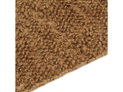  Ručně vyrobený smyčkový koberec 180x250 cm juta a bavlna
