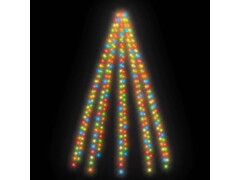Světelná síť na vánoční stromek 300 barevných LED diod 300 cm