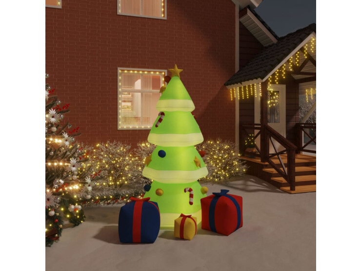  Nafukovací vánoční stromek s LED diodami 240 cm
