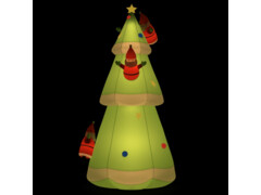  Nafukovací vánoční stromek s LED diodami 500 cm