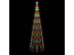  Vánoční stromek na stožár 310 barevných LED diod 300 cm