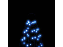  Vánoční stromek na stožár 3 000 modrých LED diod 800 cm