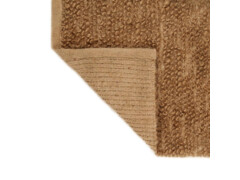  Ručně vyrobený smyčkový koberec 80 x 160 cm juta a bavlna
