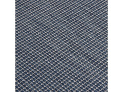  Venkovní hladce tkaný koberec 100x200 cm modrá