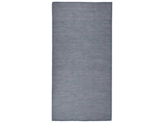  Venkovní hladce tkaný koberec 100x200 cm modrá