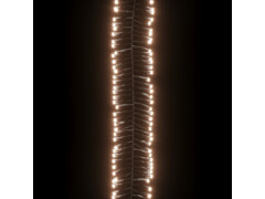  Světelný LED řetěz trs s 3 000 LED diodami teplý bílý 23 m PVC