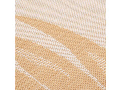  Venkovní hladce tkaný koberec 80 x 150 cm vzor listí