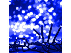  Světelný LED řetěz trs se 2 000 LED diodami modrý 17 m PVC