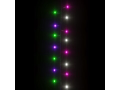  Světelný LED řetěz s 1 000 LED pastelový barevný 25 m PVC