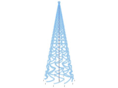  Vánoční strom s hrotem 3 000 modrých LED diod 800 cm