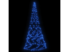  Vánoční stromek na stožár 200 modrých LED diod 180 cm
