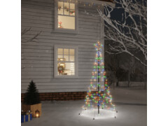  Vánoční strom s hrotem 200 barevných LED diod 180 cm