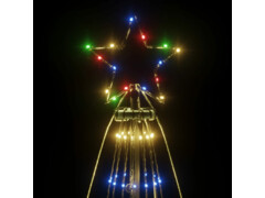  Vánoční strom s hrotem 1 134 barevných LED diod 800 cm