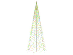  Vánoční strom s hrotem 3 000 barevných LED diod 800 cm