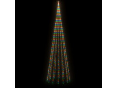  Vánoční stromek kužel 1 134 barevných LED diod 230 x 800 cm